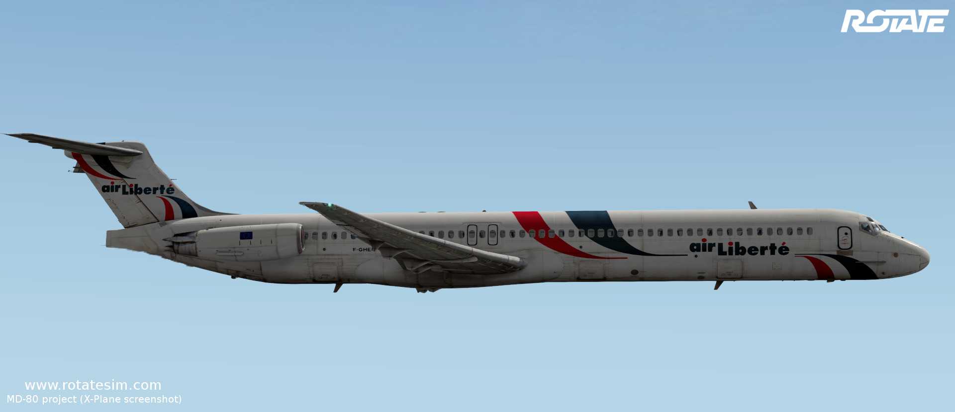 MD-80 liveries - Air Liberté