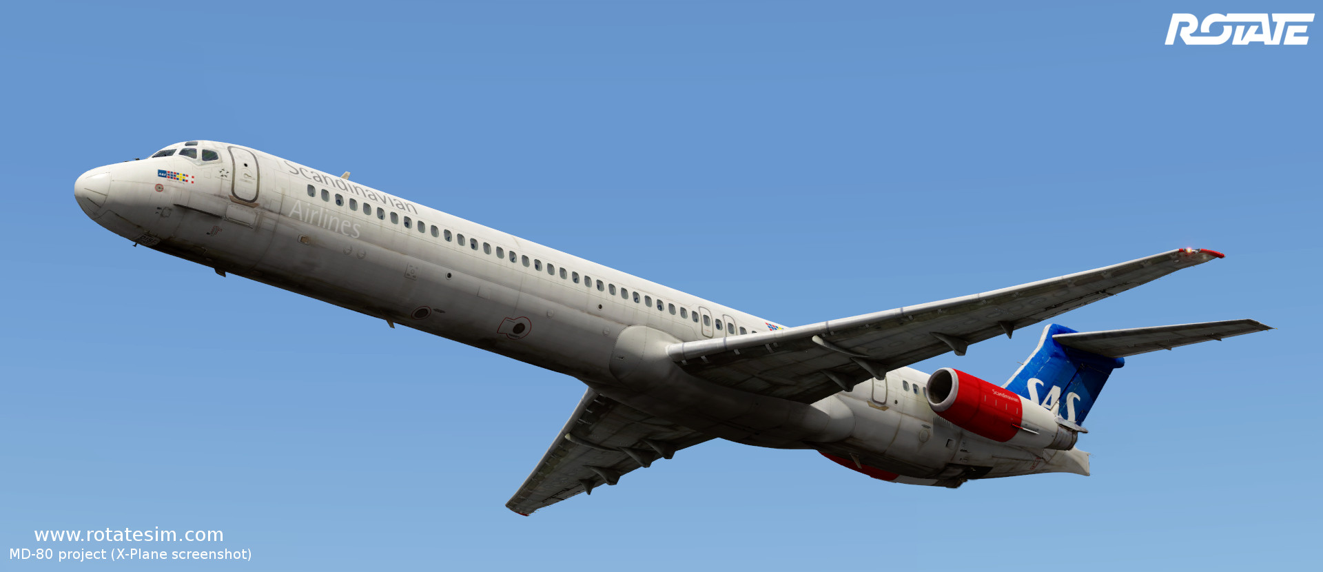 MD-80 liveries - SAS