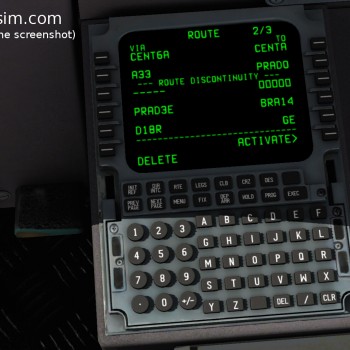 MD-80 screenshot FMC 07 ROUTE 2