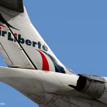 MD-80 liveries – Air Liberté tail