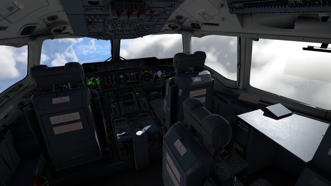 Rotate MD-11 Cockpit in flight