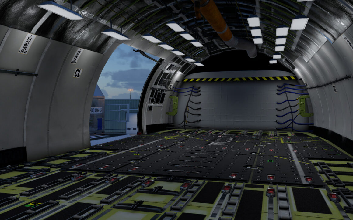 Rotate MD-11F v1.20 cargo cabin