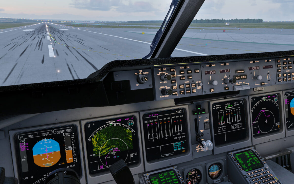 Rotate MD-11 v1.20 cockpit
